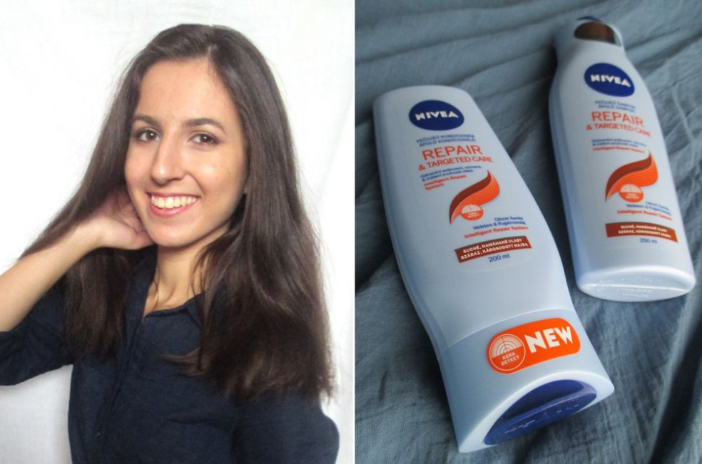 nivea repair & targeted care šampón a kondicionér