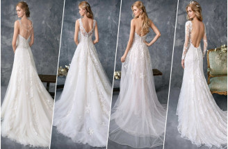 Nadčasové a elegantné svadobné šaty: Nebudeš si vedieť vybrať!