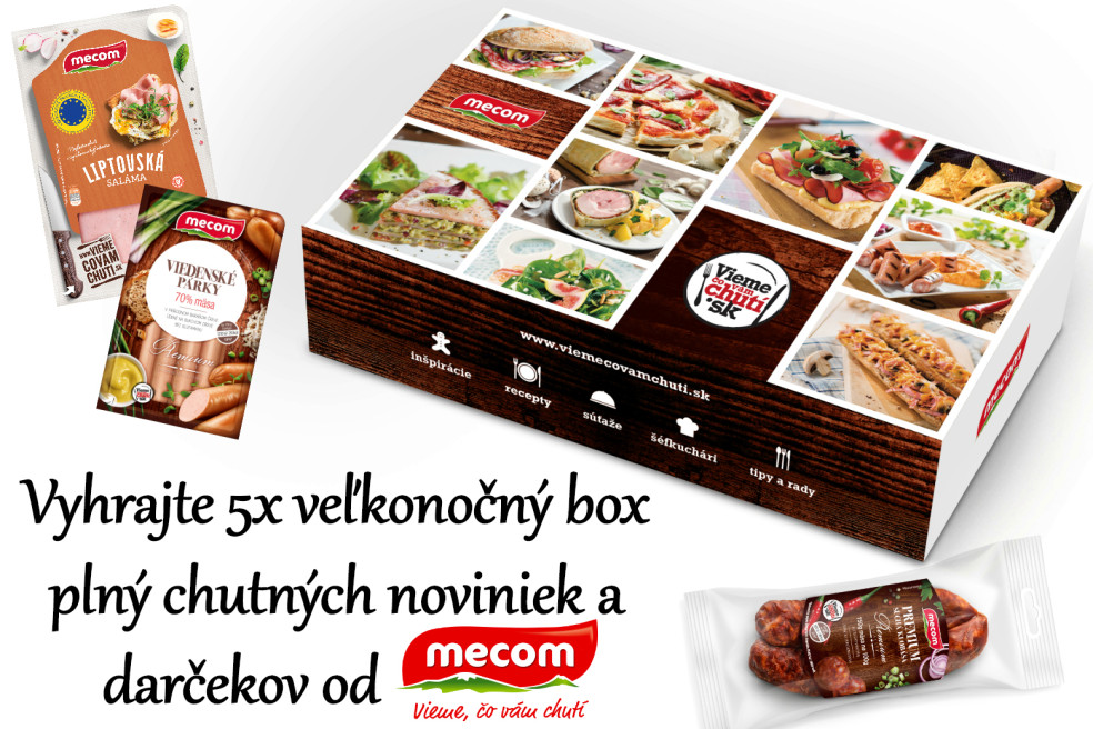 súťaž o box noviniek a darčekov Mecom