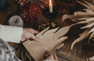 DIY švédska vianočná hviezda z papiera: Vianočná ozdoba takmer zadarmo