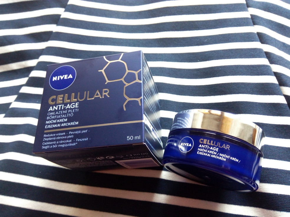 TEST: NIVEA - Cellular AntiAge - Denný a Nočný Krém na Omladenie Pleti