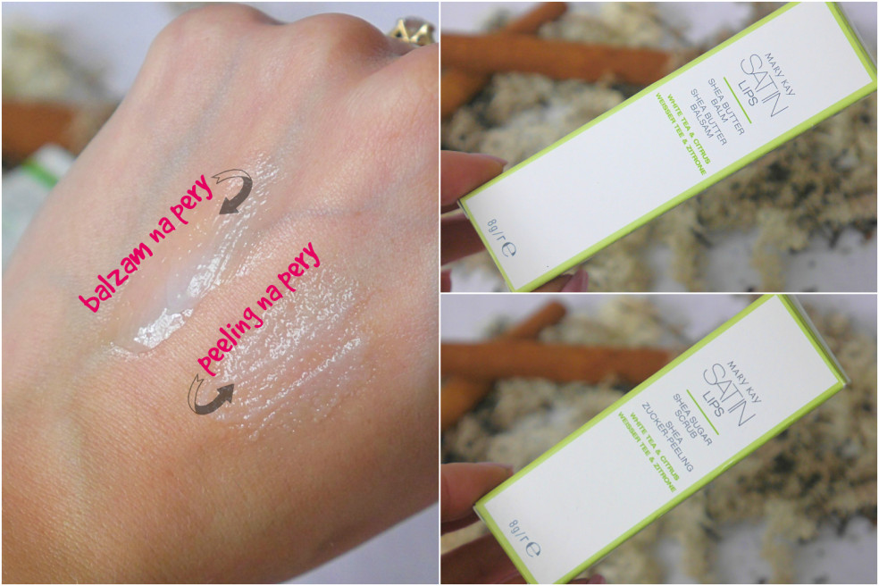 Mary Kay - balzam a peeling na pery