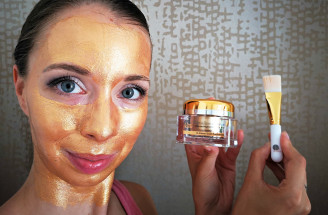 TEST: Regeneračná pleťová maska s čistým zlatom REXALINE