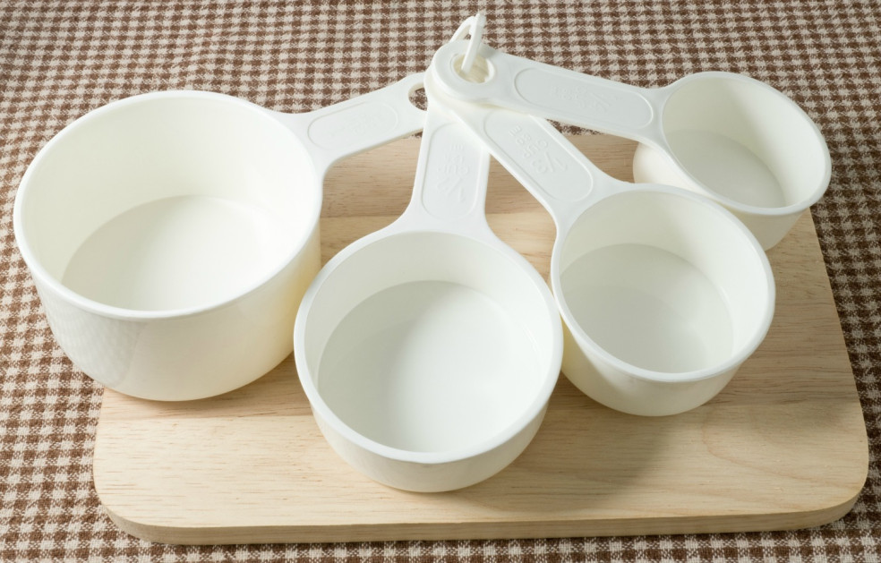 Measuring cups - pomôcky na  meranie množstva surovín