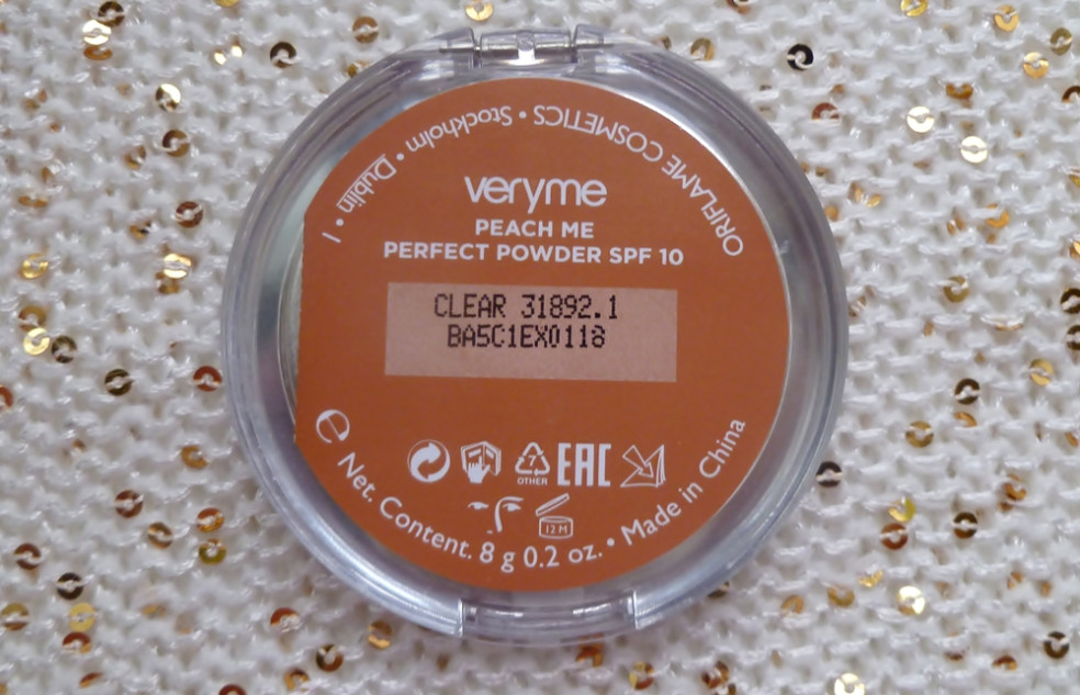 oriflame - Kontúrovací kompaktný púder Peach Me Perfect