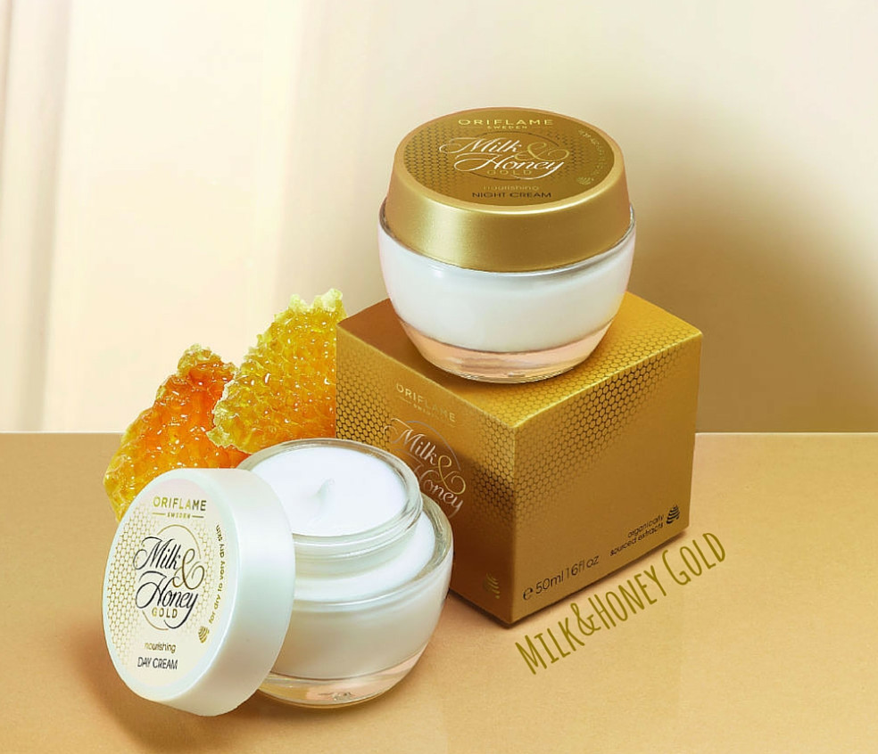 HRAJTE O 3 SADY PLEŤOVÝCH KRÉMOV  MILK&HONEY GOLD OD ORIFLAME