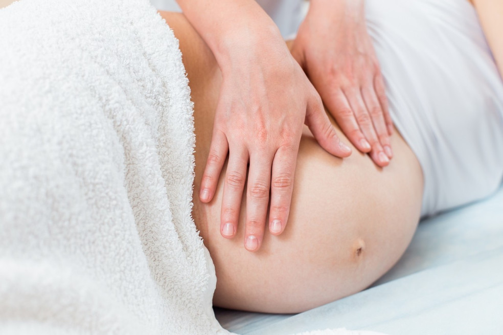 masáž pre tehotné