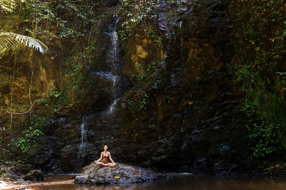 shinrin-yoku kúpať sa v lese meditácia