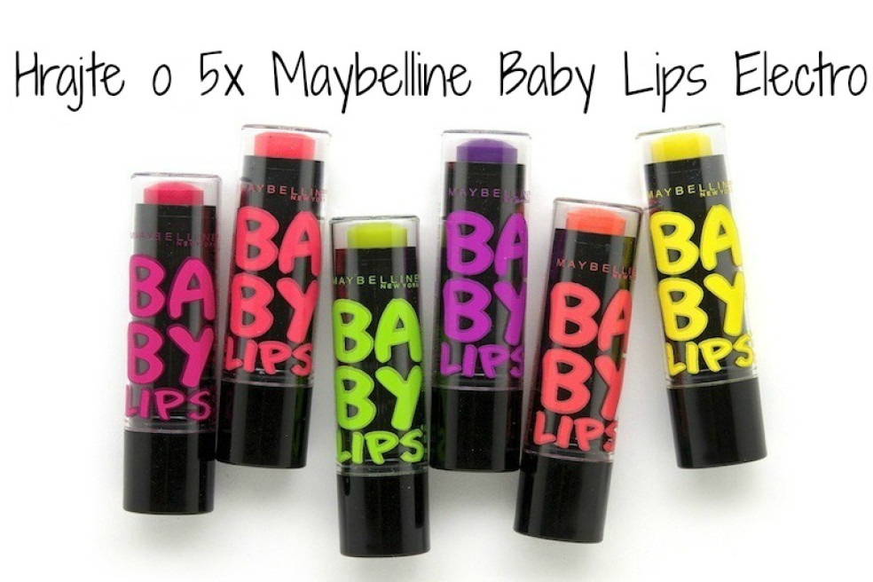 vyhrajte Maybelline Baby Lips Goes Electric
