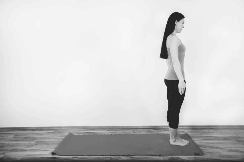 jogova poloha tadasana