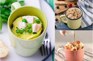 4 recepty na hrnčekové raňajky: Rýchle, jednoduché a hlavne chutné!