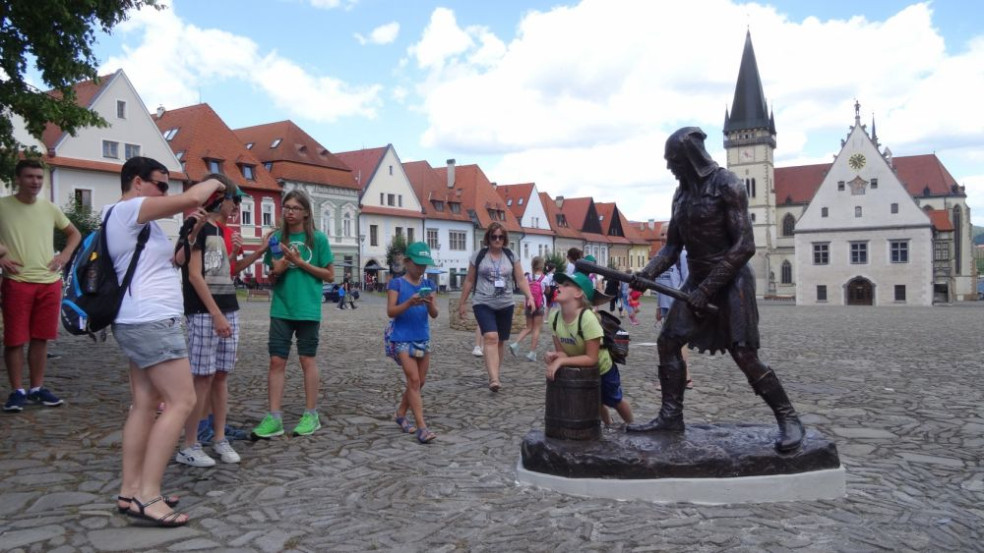 Novou atrakciou Bardejova je bronzová socha kata