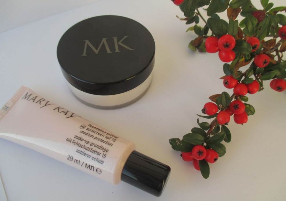 MK - transparentný púder & báza pod makeup