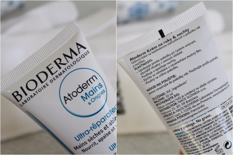 Bioderma Atoderm krém na ruky a nechty