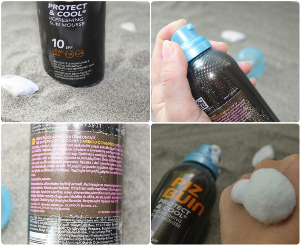 piz buin - protect&cool refreshing sun mousse