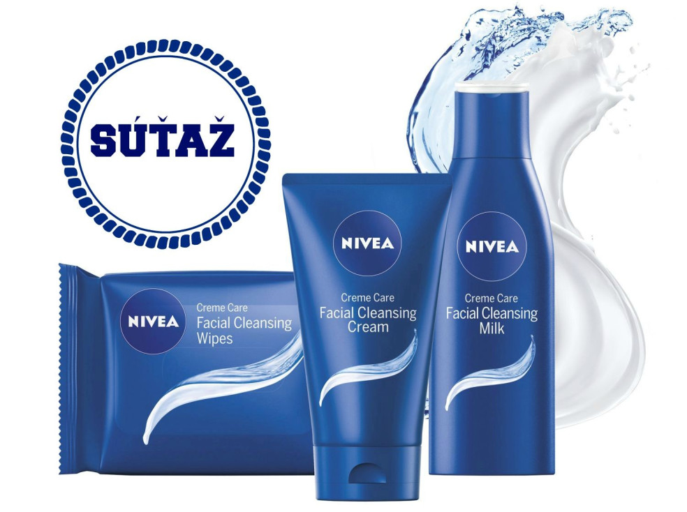 Vyhrajte 5x balíček nových  ošetrujúcich čistiacich produktov Nivea