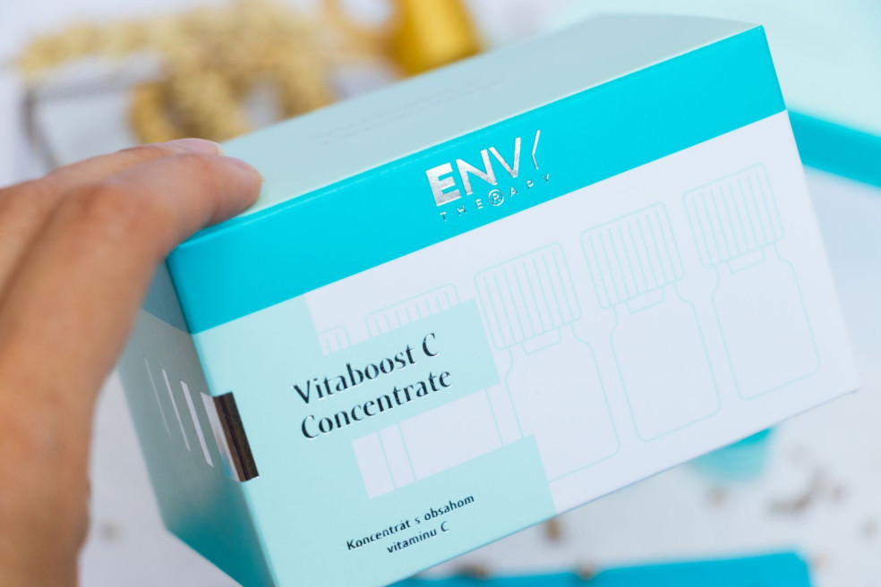 pleťový koncentrát s obsahom vitamínu C