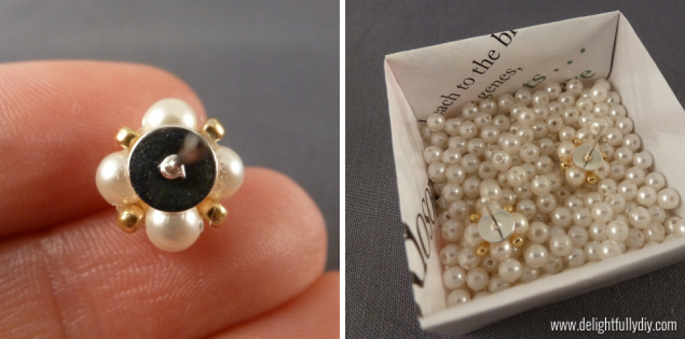 DIY: perlové náušničky