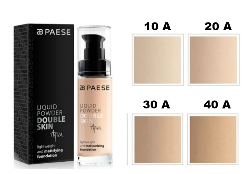 Hydratačný make-up: PAESE - LIQUID POWDER DOUBLE SKIN AQUA