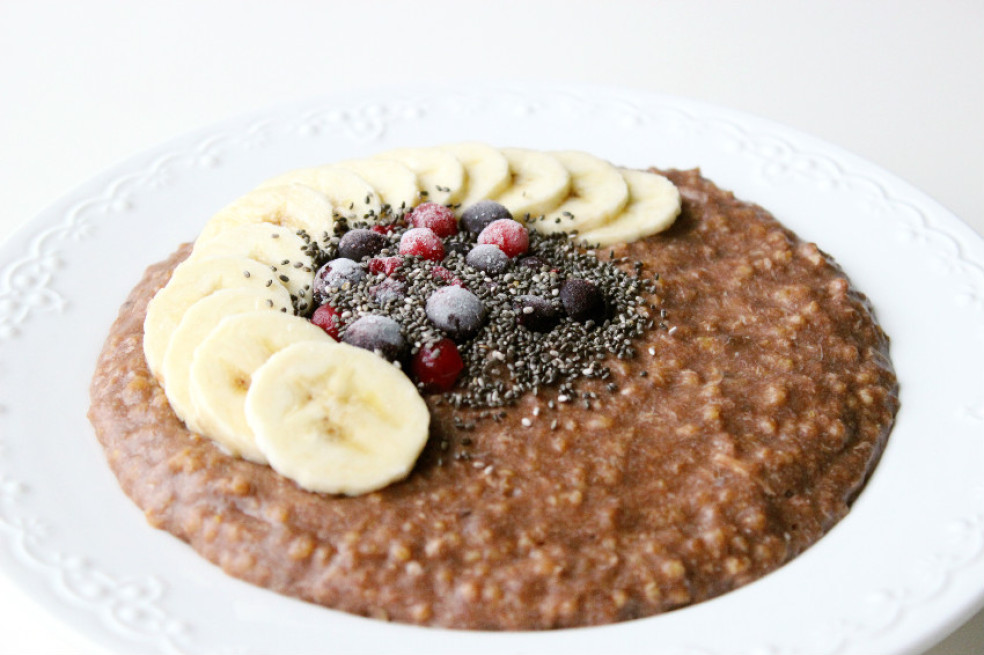 Zdravý recept: Pšenová kaša s príchuťou čokoládového pudingu