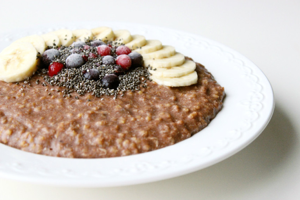 Zdravý recept: Pšenová kaša s príchuťou čokoládového pudingu