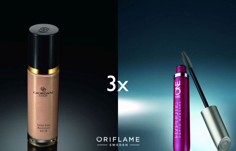 VYHRAJTE 3 SADY KVALITNEJ KOZMETIKY OD ORIFLAME