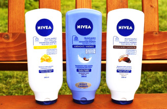 TEST: NIVEA telové mlieka do sprchy