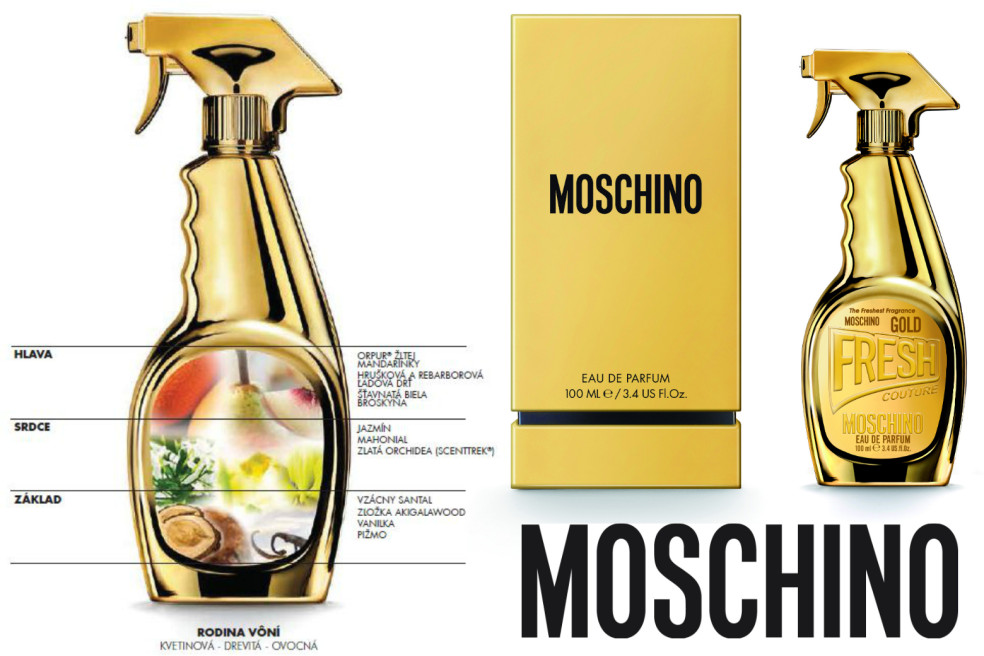 dámska vôňa Moschino Gold Fresh Couture