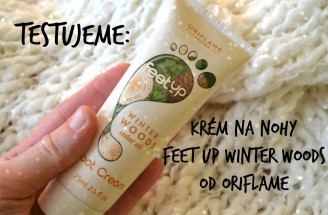 TEST: Oriflame – Vyživujúci krém na nohy Feed Up Winter Woods