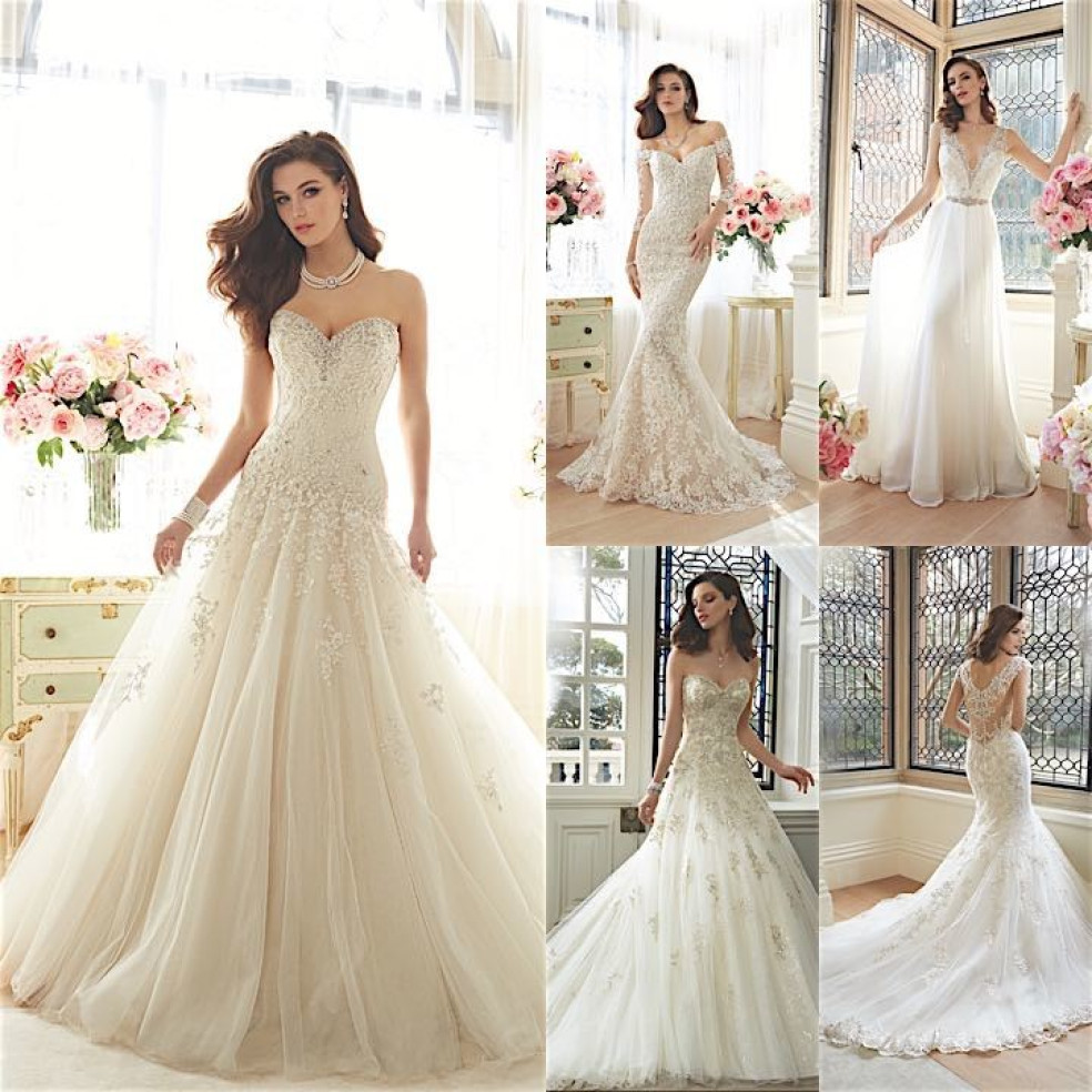 Elegantné svadobné šaty Sophia Tolli