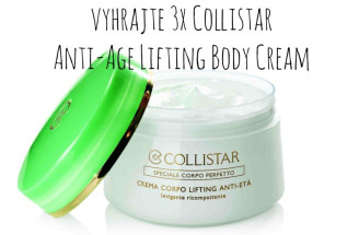 Vyhrajte 3x telovú starostlivosť - Collistar Anti-Age Lifting Body Cream (400 ml, 54,90 €)