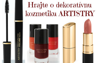 HRAJTE o 3 balíčky luxusnej dekoratívnej kozmetiky ARTISTRY (v hodnote 65,87 €)