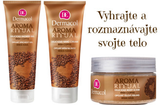 Vyhrajte 3x balíček telovej kozmetiky Dermacol Aroma Ritual Írska káva