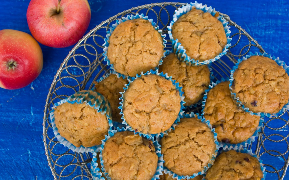 Recept na Jablkové muffiny s marcipánom