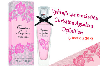 Vyhrajte 4x novú vôňu Christina Aguilera Definition (v hodnote 20 €)