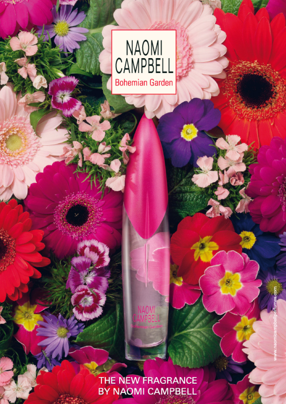 Naomi Campbell Bohemian Garden – kvetinovo-ovocná vôňa