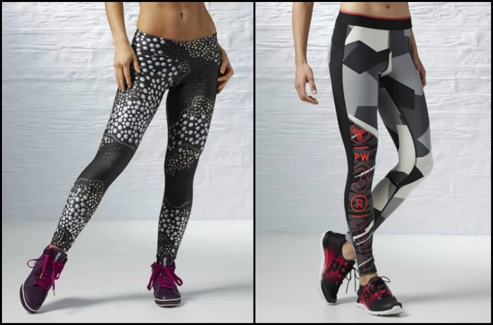 reebok Burn Your Black Leggings