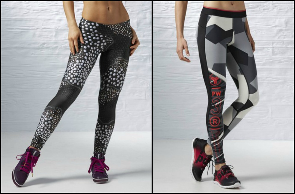 reebok Burn Your Black Leggings