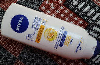 TEST: Nivea - spevňujúce telové mlieko do sprchy