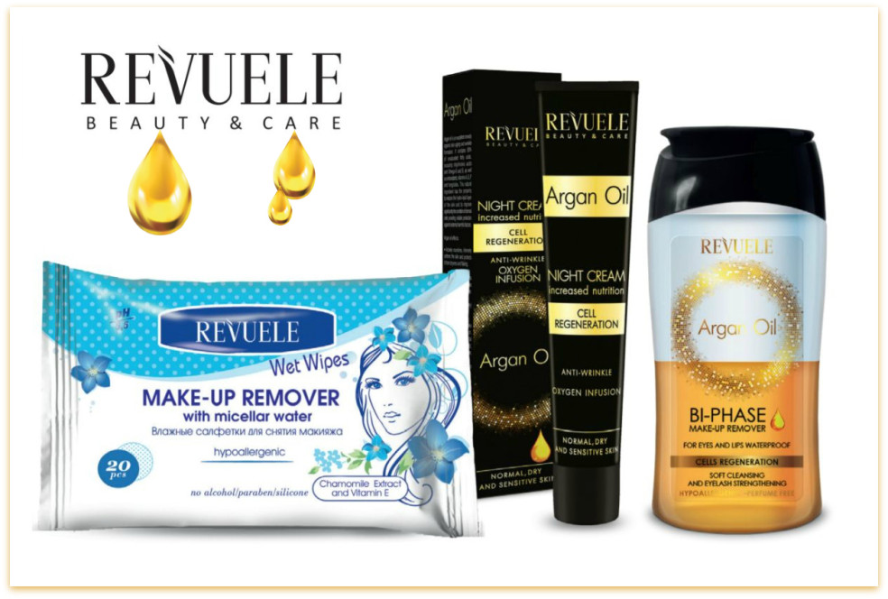 Revuele línia Argan Oil