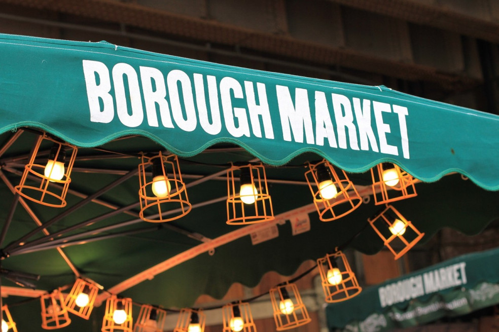Borough Market v Londýne
