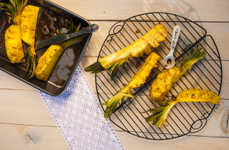 Recept: Lahodný a rýchly grilovaný ananás