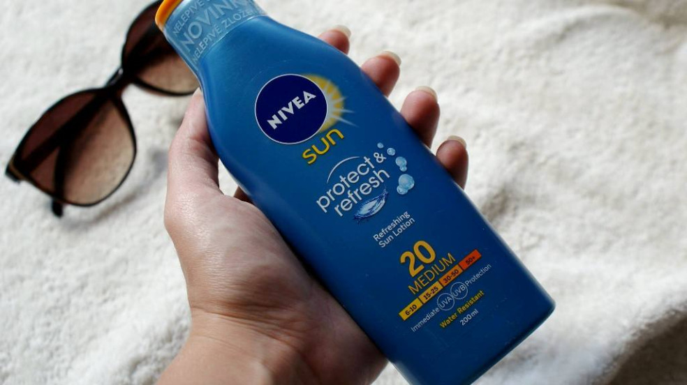 TEST: NIVEA - Protect and Refresh - Chladivé Mlieko na Opaľovanie