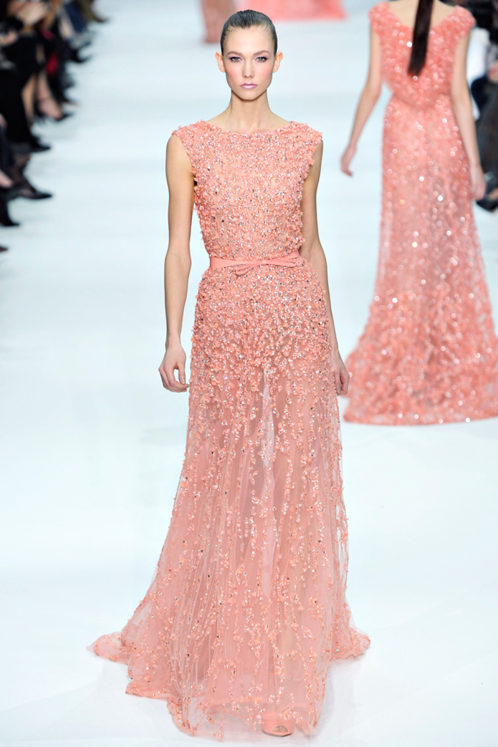 Pastelové svadobné šaty Elie Saab