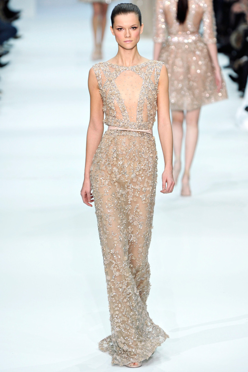 Pastelové svadobné šaty Elie Saab