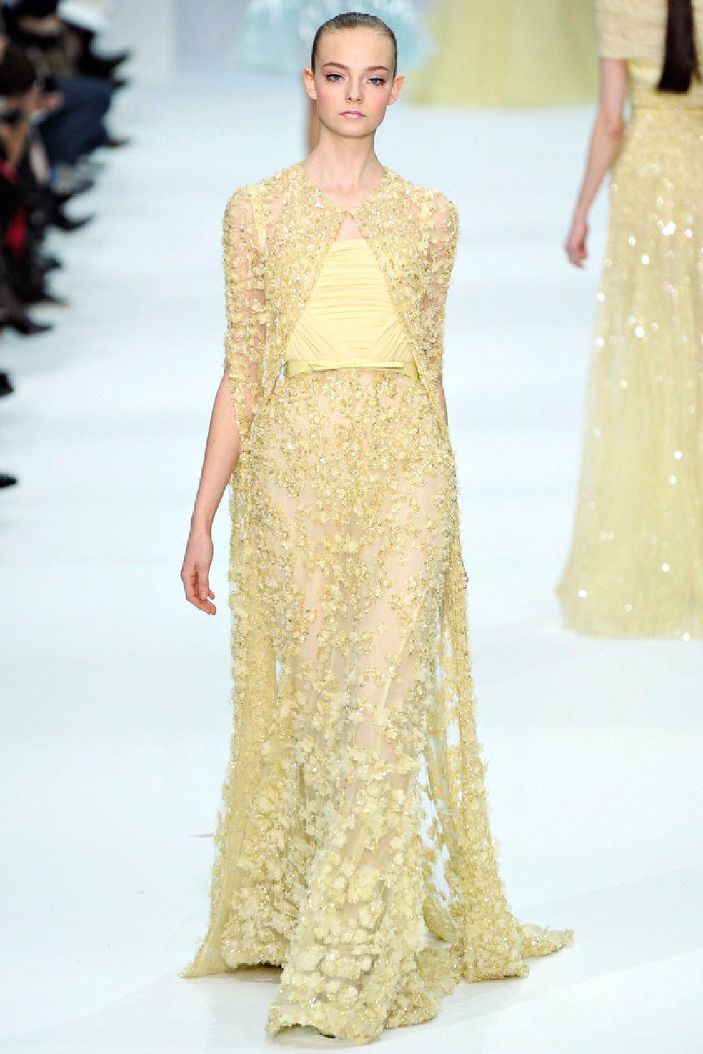 Pastelové svadobné šaty Elie Saab