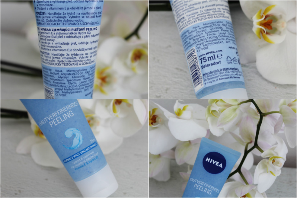 Nivea zjemňujúci pleťový peeling