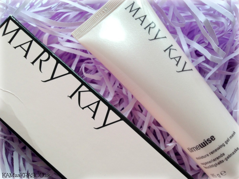 mary kay timewise hydratačná pleťová gélová maska