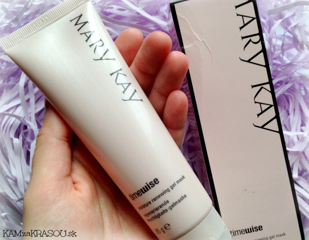 mary kay timewise hydratačná pleťová gélová maska