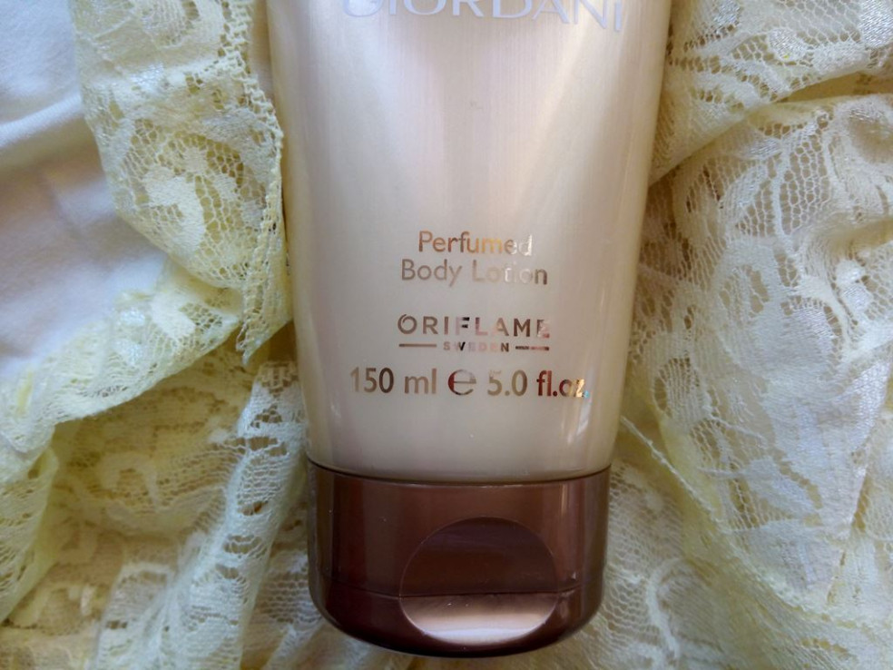 TEST: Oriflame - Miss Giordani - Parfumované Telové Mlieko